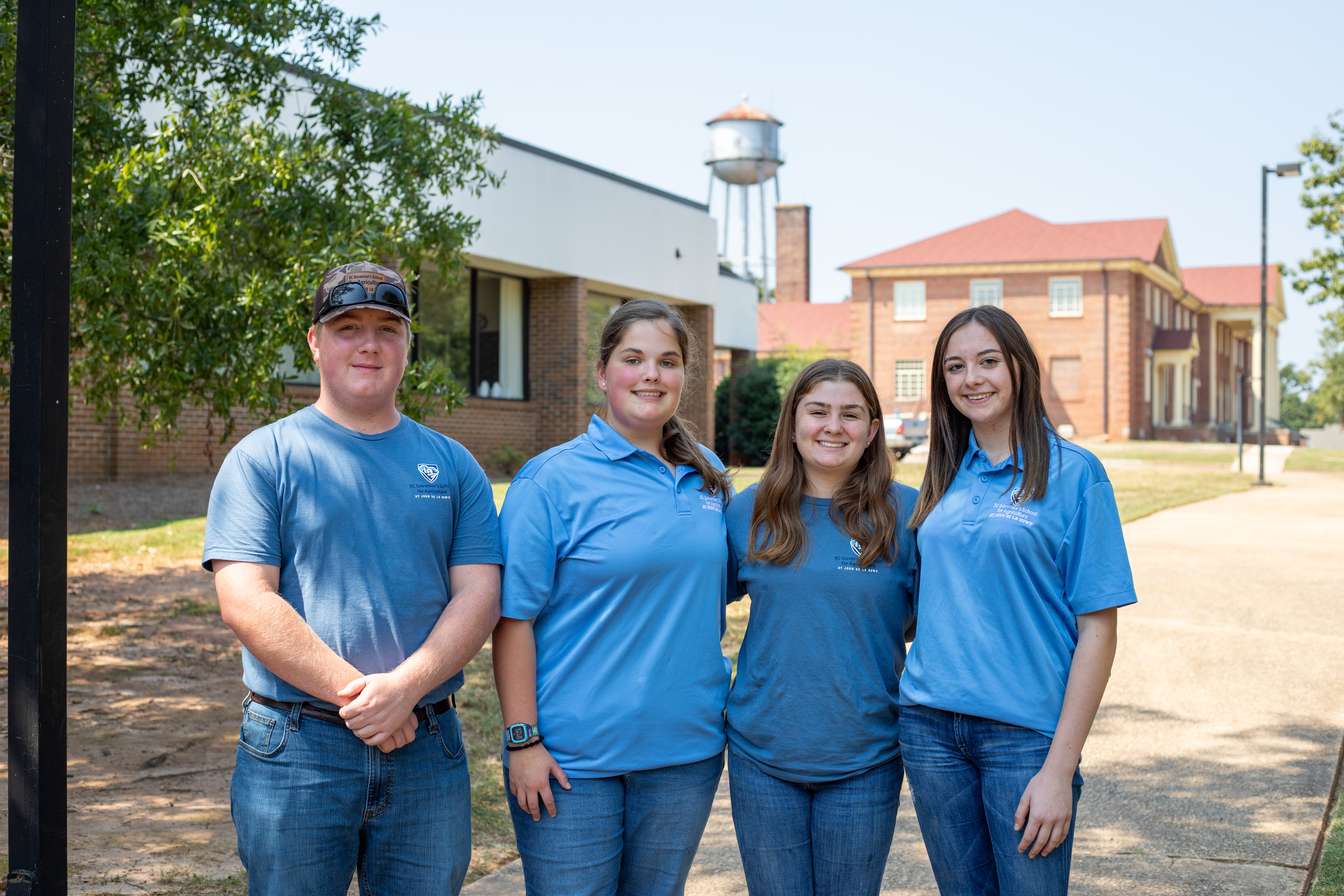 JDLH students Chris Page, Garland Wilson, Lainey Patten, and Brooks Wetzel