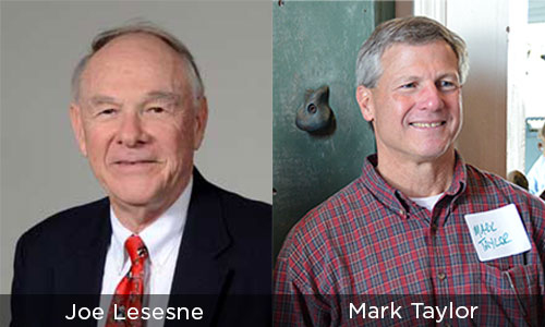 Thank you to past board chair Mark Taylor, and congratulations to new chair Joe Lesesne