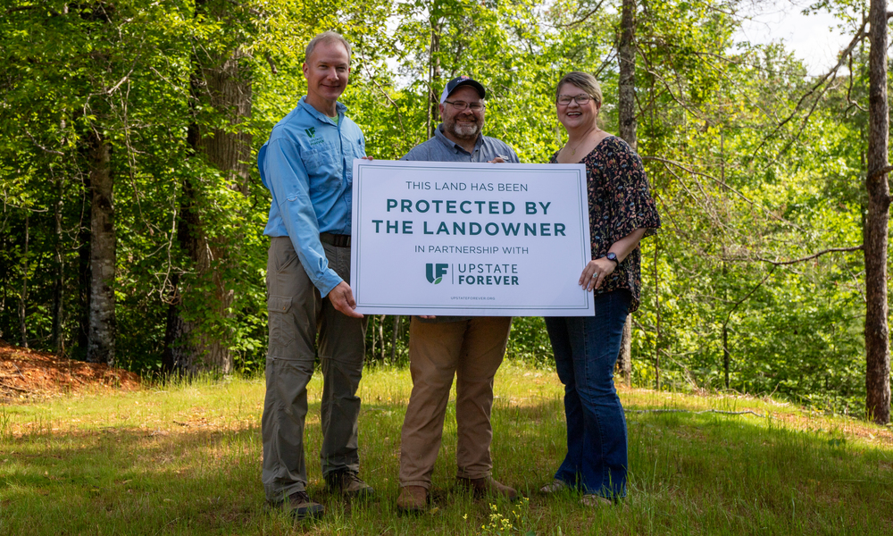Upstate Forever, landowners protect more than 170 acres of forests and critical waterways in Oconee