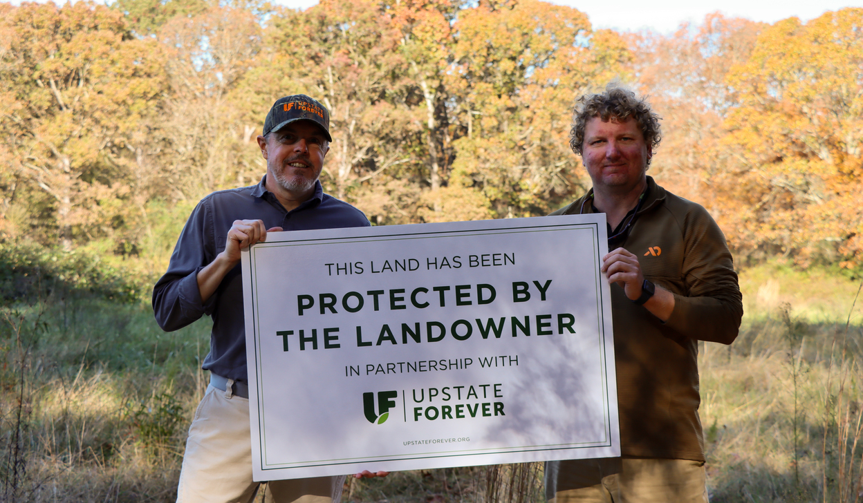 Landowner sign